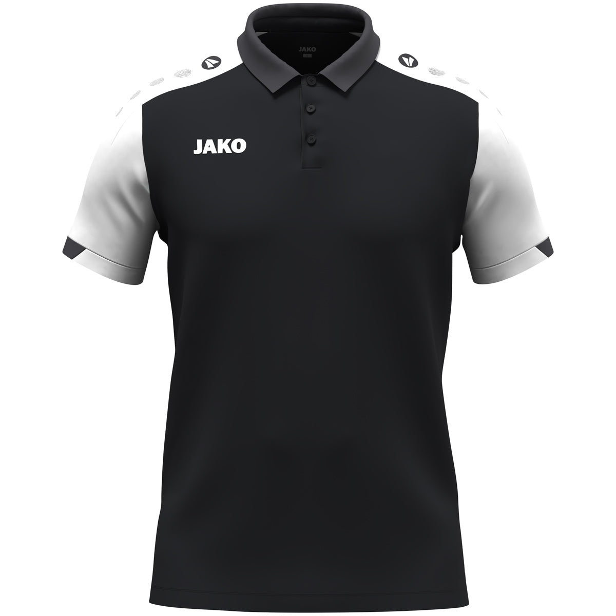 JAKO Polo Dynamic - schwarz/weiß/anthrazit (826)