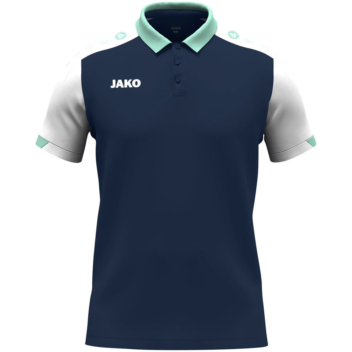 JAKO Polo Dynamic - marine/weiß/minze (915)