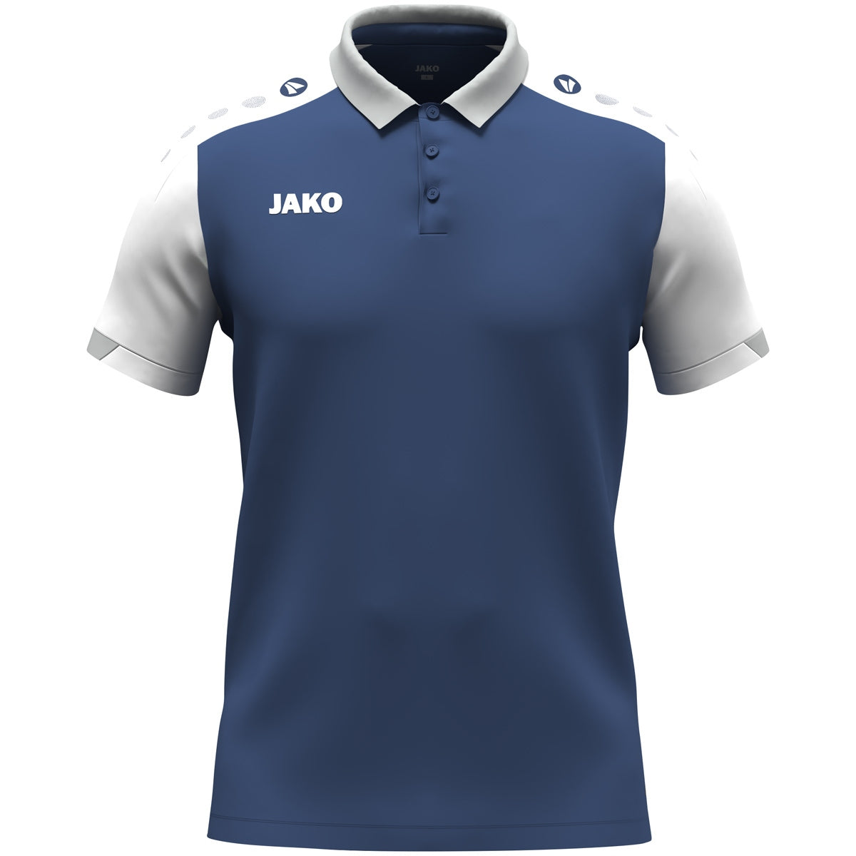 JAKO Polo Dynamic - nachtblau/weiß/hellgrau (921)