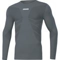 JAKO Longsleeve Comfort 2.0 - steingrau (40)