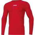 JAKO Longsleeve Comfort Recycelt - sportrot (110)