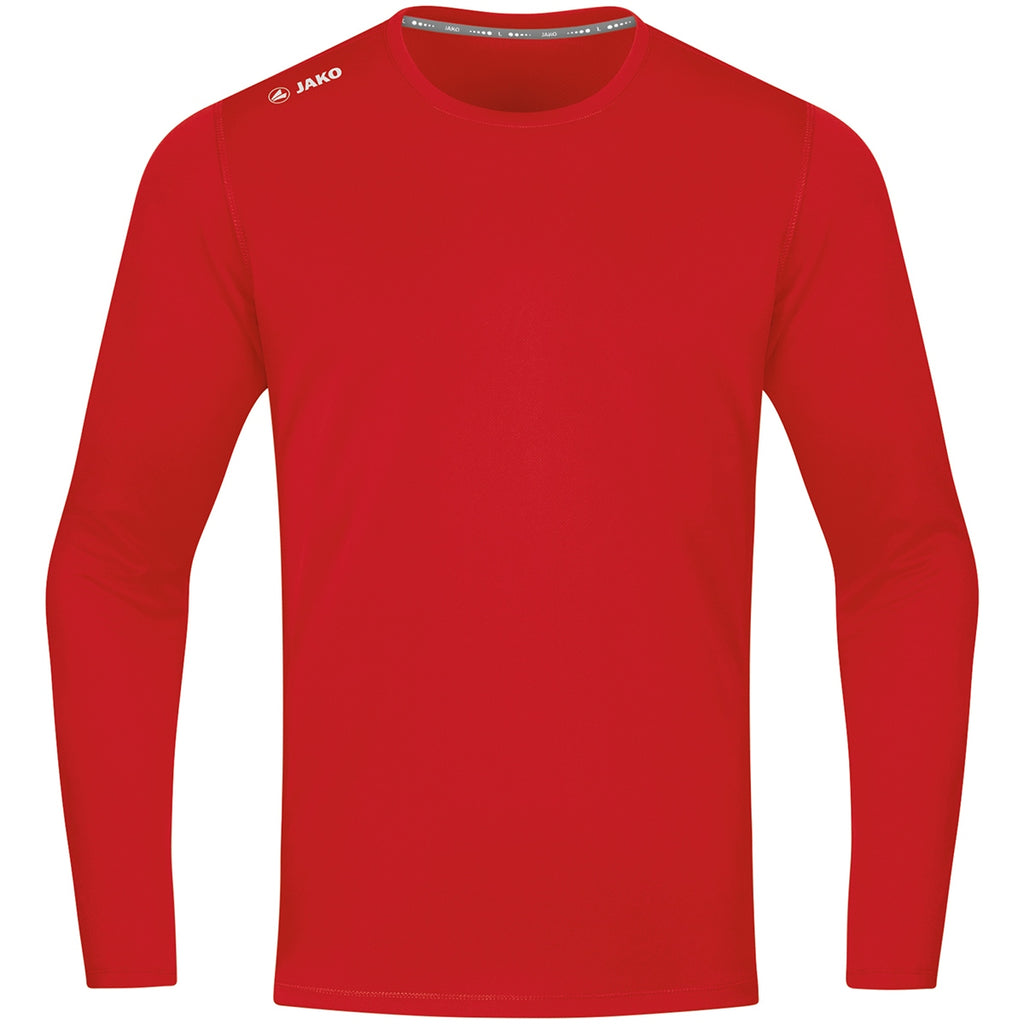 JAKO Longsleeve Run 2.0 - sportrot (01)
