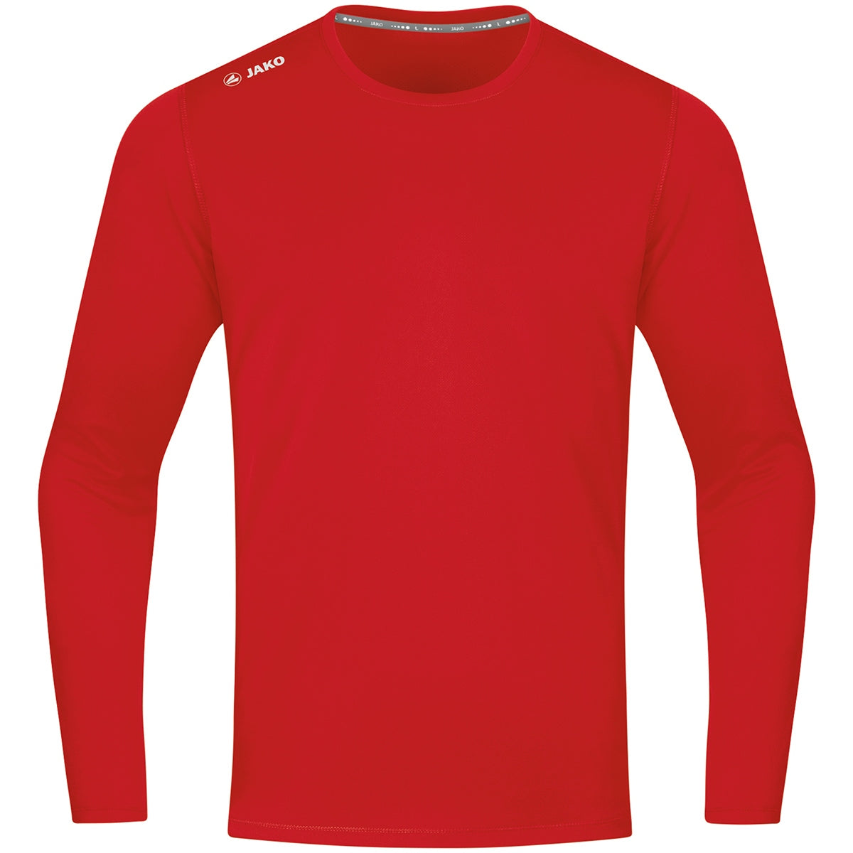 JAKO Longsleeve Run 2.0 - sportrot (01)
