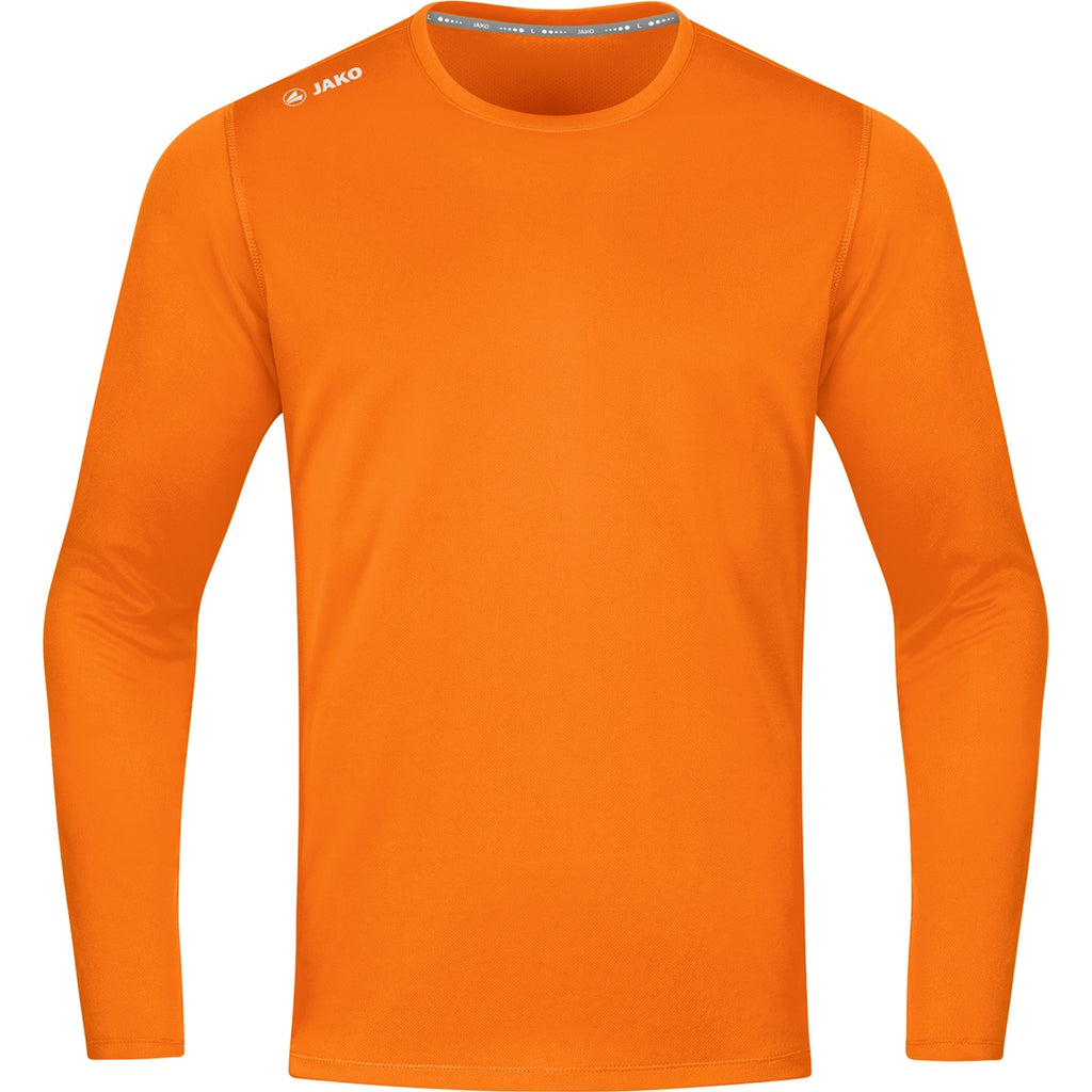 JAKO Longsleeve Run 2.0 - neonorange (19)