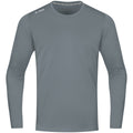 JAKO Longsleeve Run 2.0 - steingrau (40)