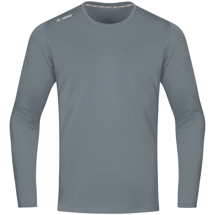JAKO Longsleeve Run 2.0 - steingrau (40)