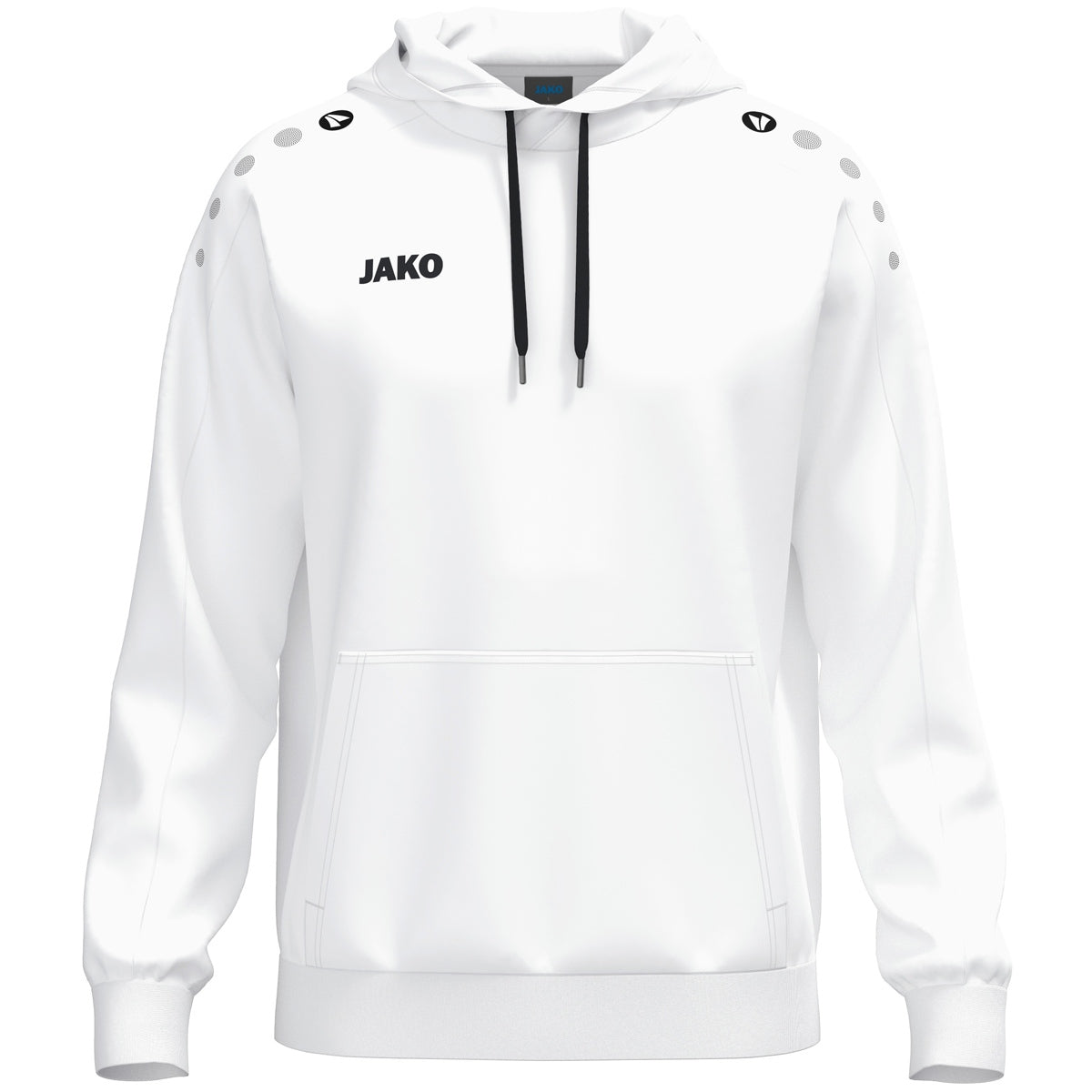 JAKO Kapuzensweat One Cotton - weiß (000)