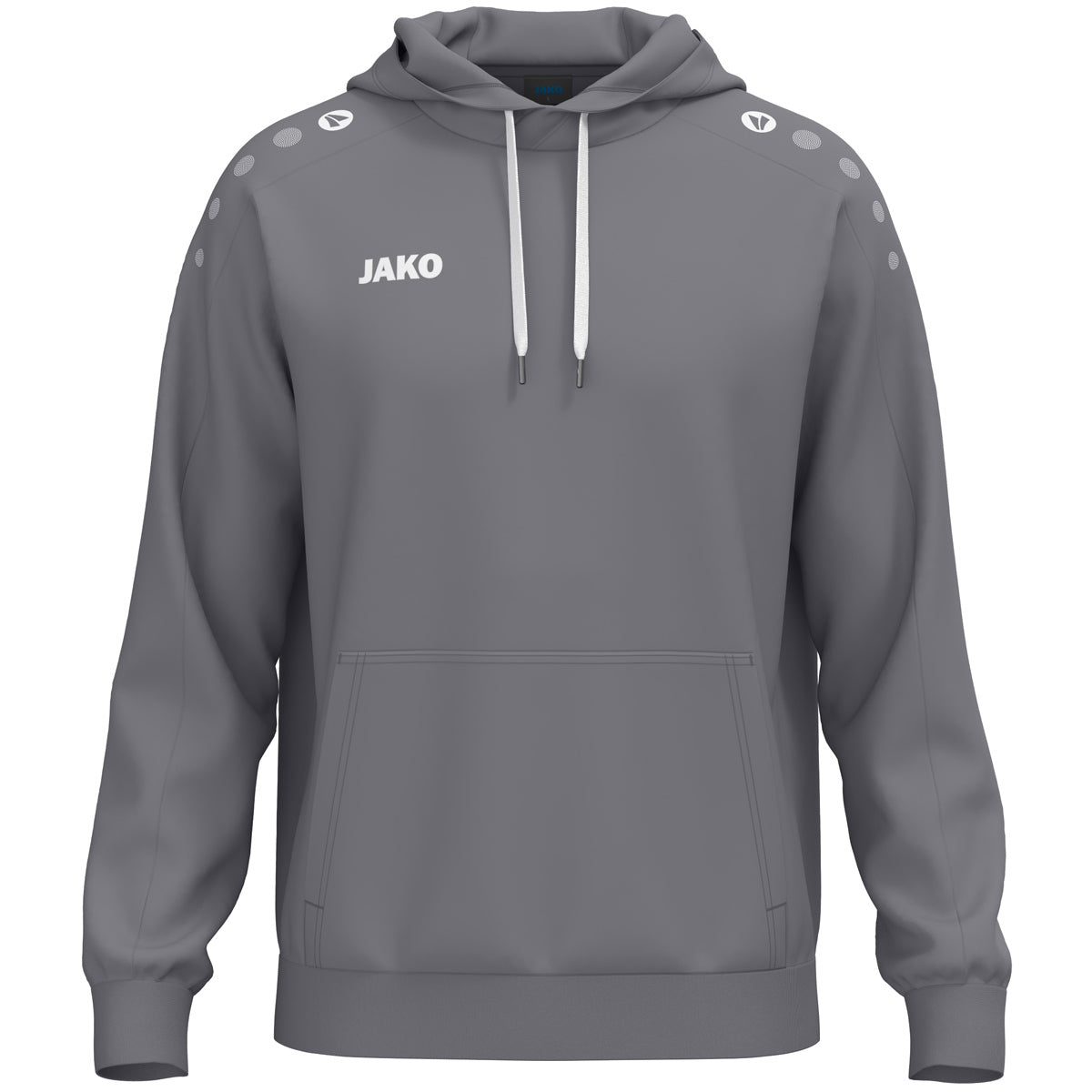 JAKO Kapuzensweat One Cotton - grau (825)