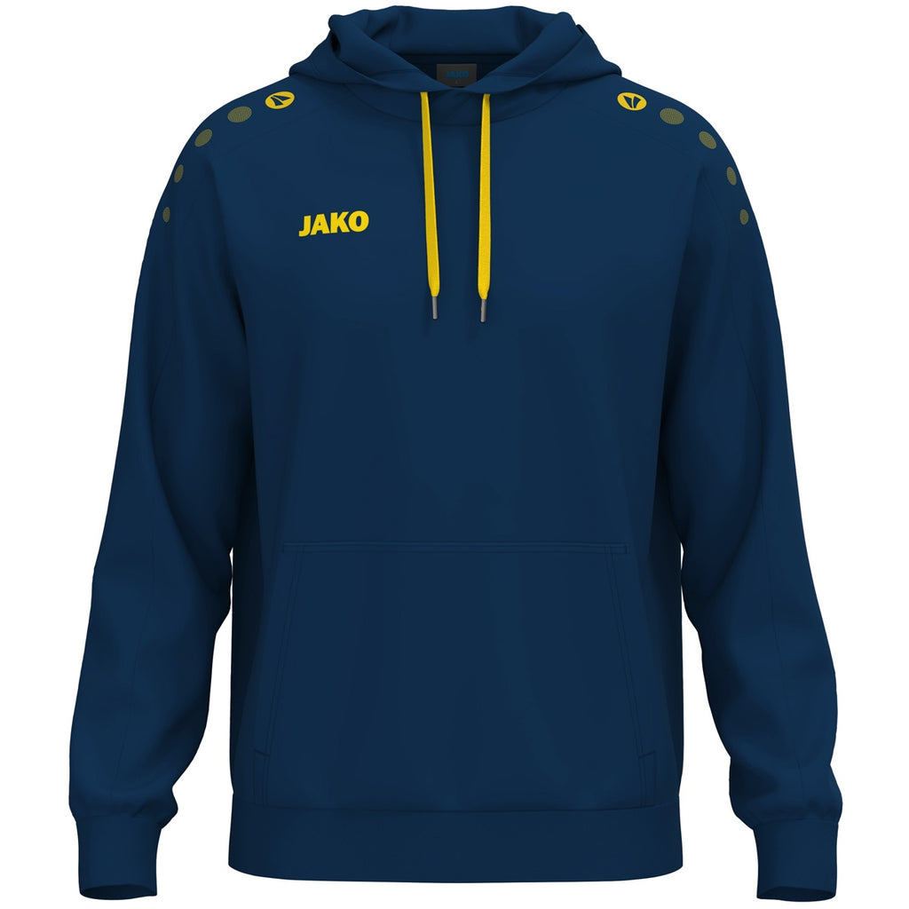 JAKO Kapuzensweat One Cotton - navy/citro (941)