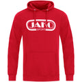 JAKO Kapuzensweat Retro - rot (100)
