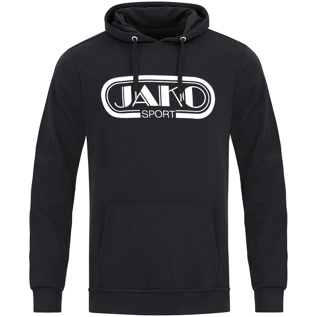 JAKO Kapuzensweat Retro - schwarz (800)