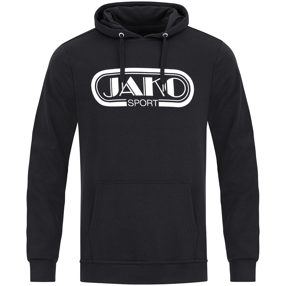 JAKO Kapuzensweat Retro - schwarz (800)