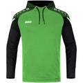 JAKO Kapuzensweat Performance - soft green/schwarz (221)