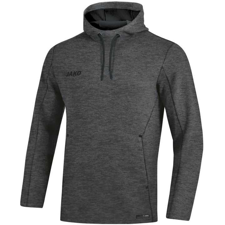JAKO Kapuzensweat Premium Basics - anthrazit meliert (21)
