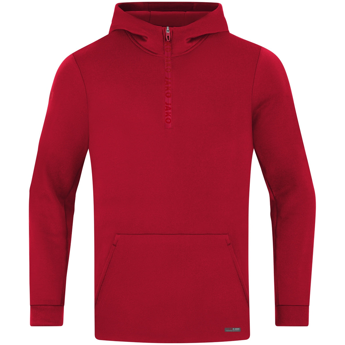 JAKO Zip Hoodie Pro Casual - chili rot (141)