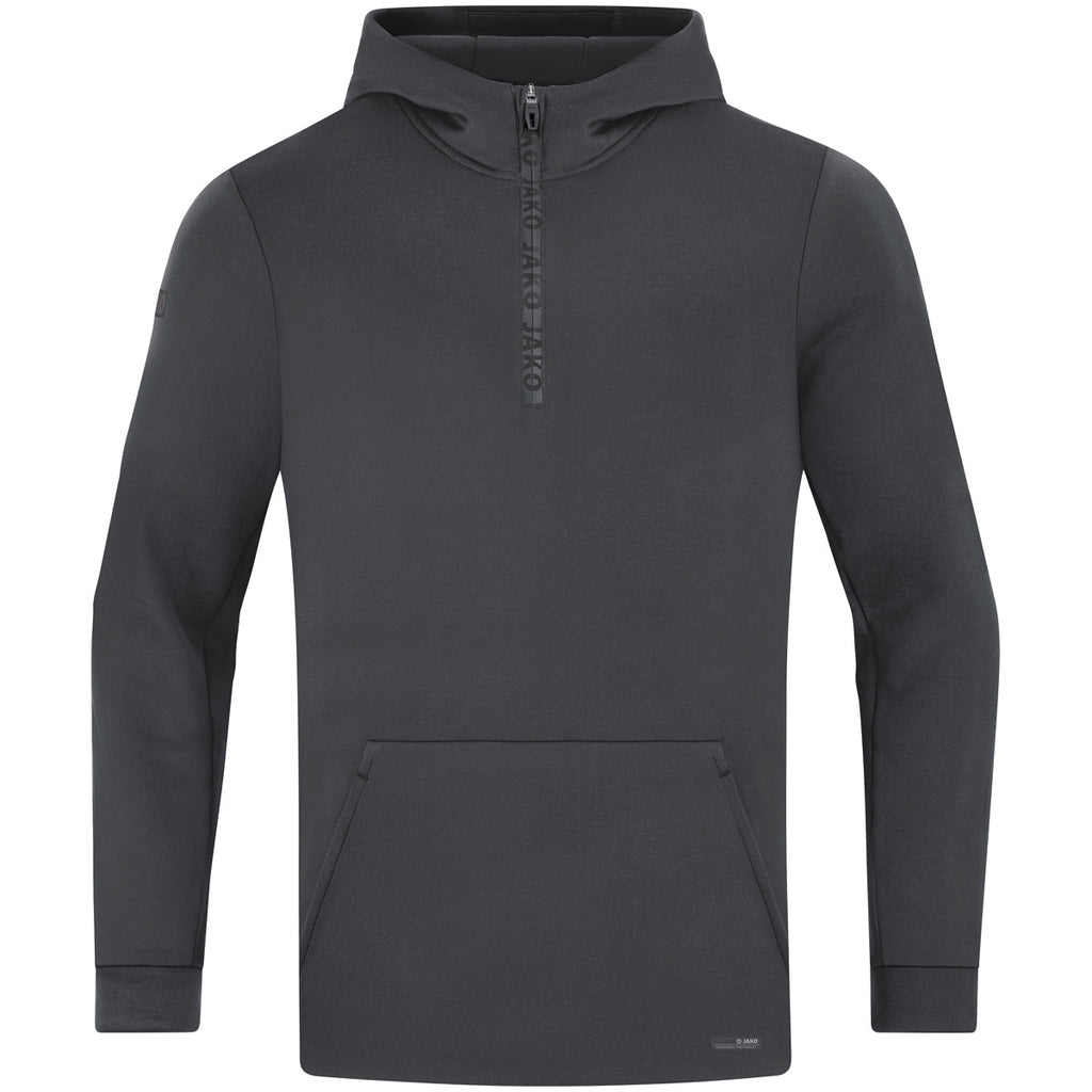 JAKO Zip Hoodie Pro Casual - aschgrau (855)