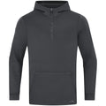 JAKO Zip Hoodie Pro Casual - aschgrau (855)
