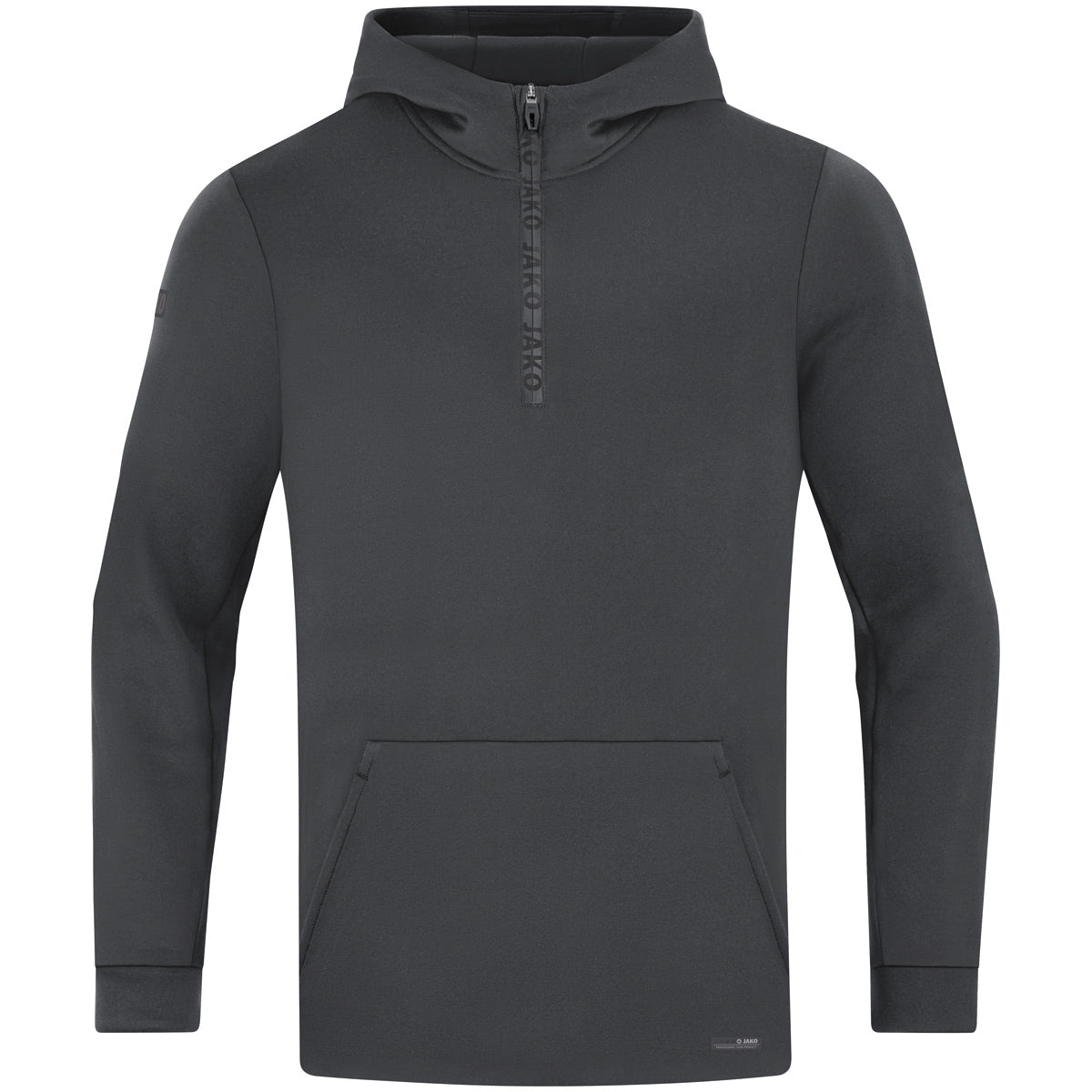 JAKO Zip Hoodie Pro Casual - aschgrau (855)