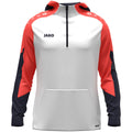 JAKO Zip Hoodie Dynamic - weiß/coral/marine (026)