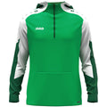 JAKO Zip Hoodie Dynamic - grün/weiß/dunkelgrün (204)