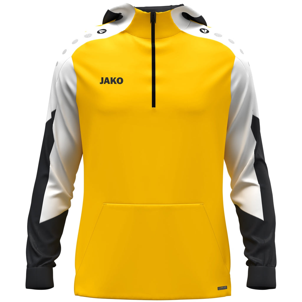 JAKO Zip Hoodie Dynamic - gelb/weiß/schwarz (305)