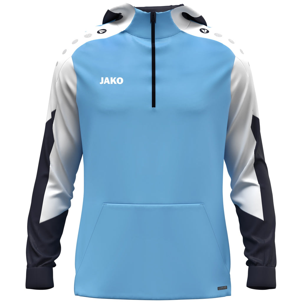 JAKO Zip Hoodie Dynamic - skyblue/weiß/marine (431)