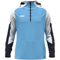 JAKO Zip Hoodie Dynamic - skyblue/weiß/marine (431)