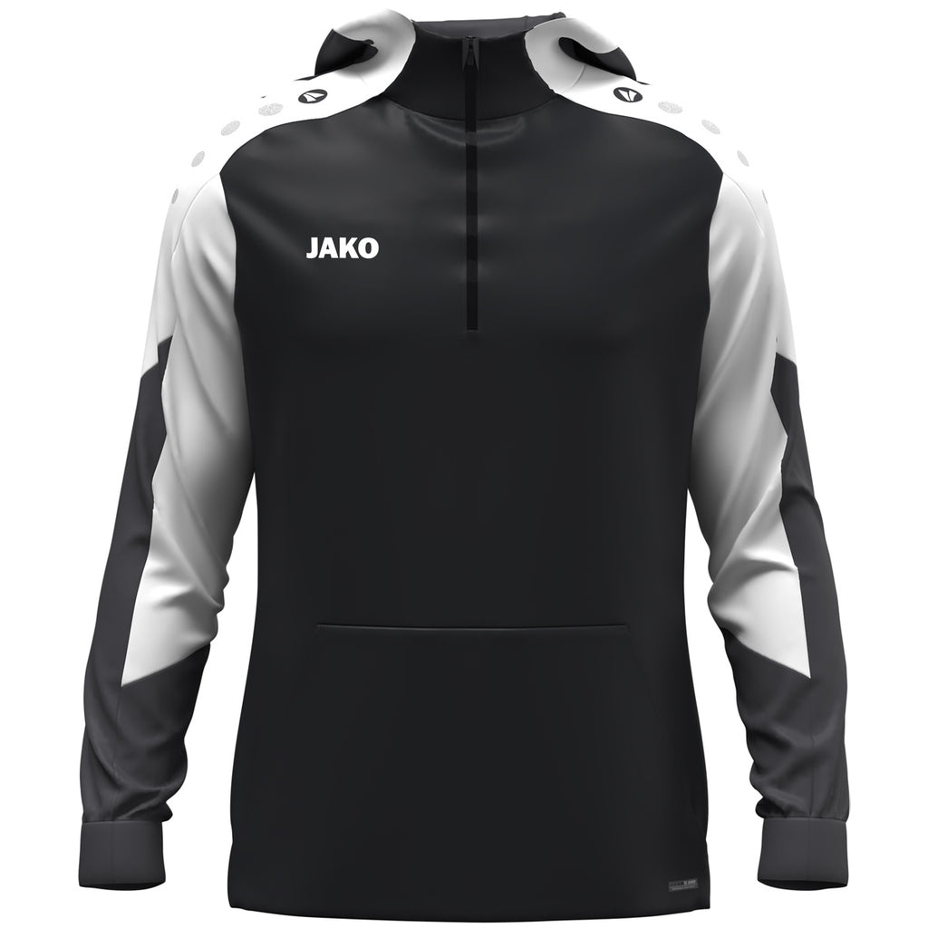 JAKO Zip Hoodie Dynamic - schwarz/weiß/anthrazit (826)