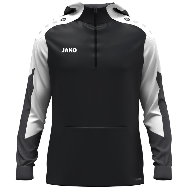 JAKO Zip Hoodie Dynamic - schwarz/weiß/anthrazit (826)