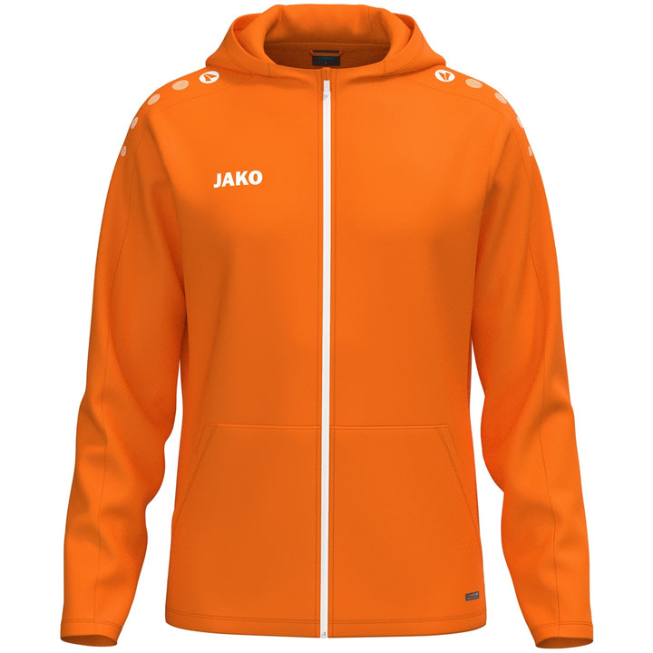 JAKO Kapuzenjacke One - neonorange (350)