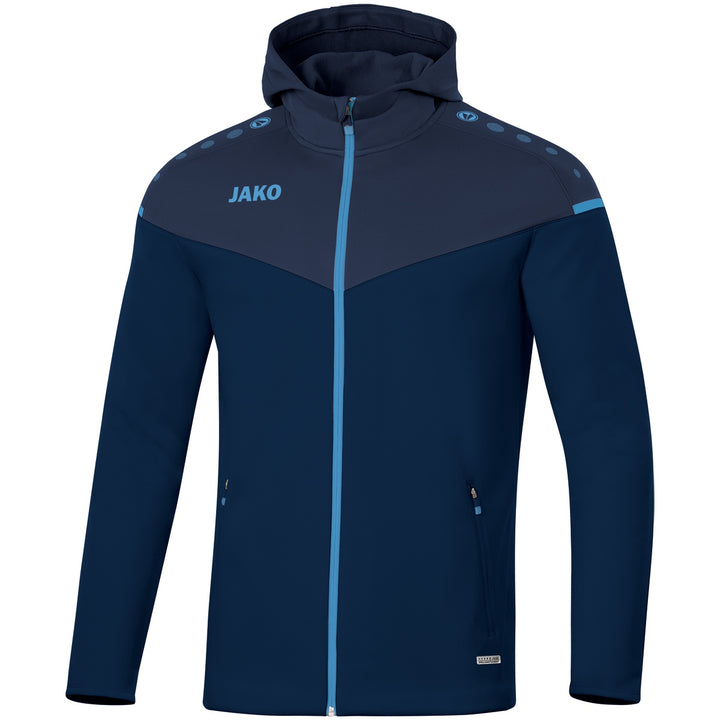 JAKO Kapuzenjacke Champ 2.0 - marine/darkblue/skyblue (95)