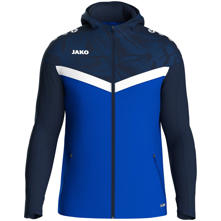 JAKO Kapuzenjacke Iconic - royal/marine (403)