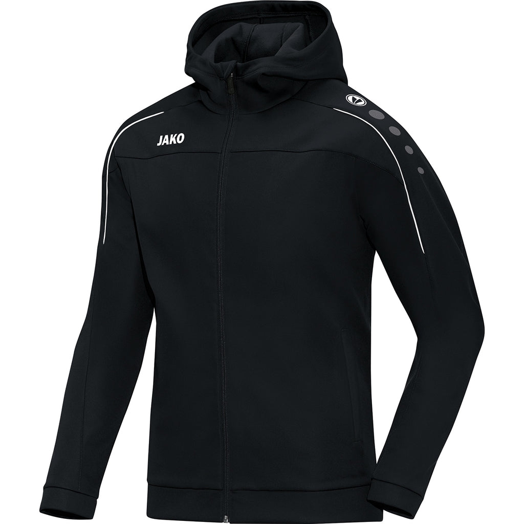 JAKO Kapuzenjacke Classico - schwarz (08)