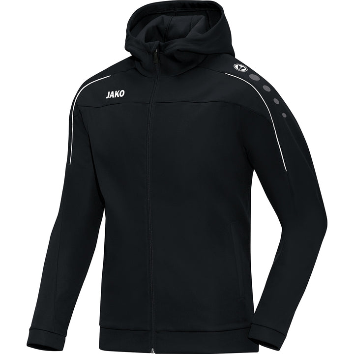 JAKO Kapuzenjacke Classico - schwarz (08)