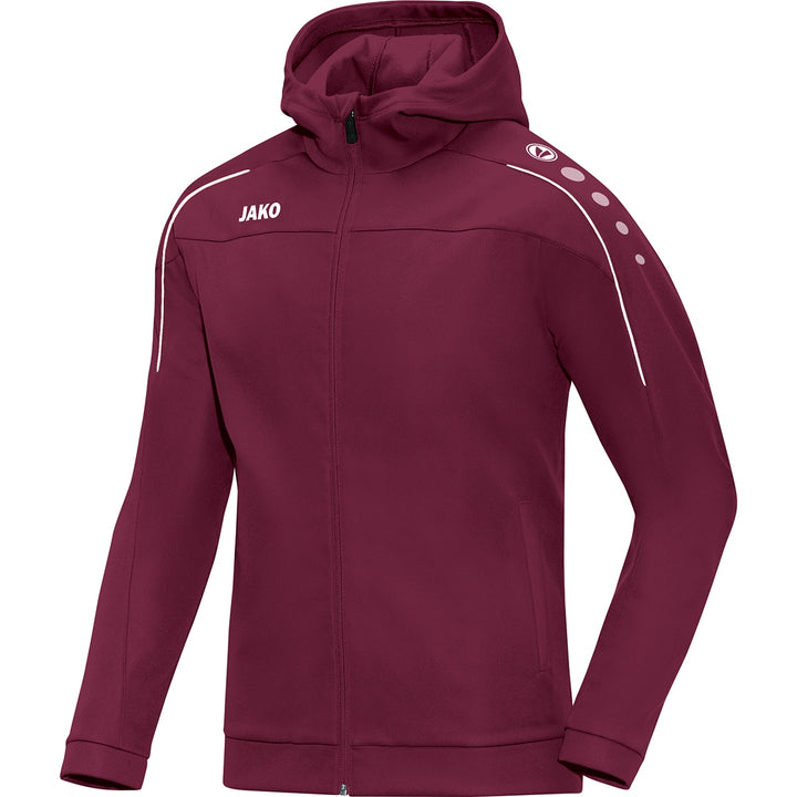 JAKO Kapuzenjacke Classico - maroon (14)