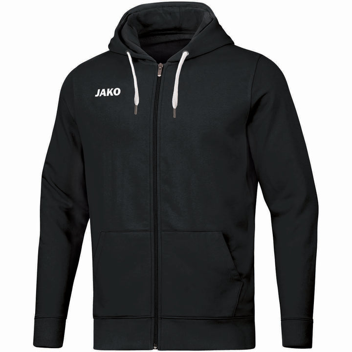 JAKO Kapuzenjacke Base - schwarz (08)