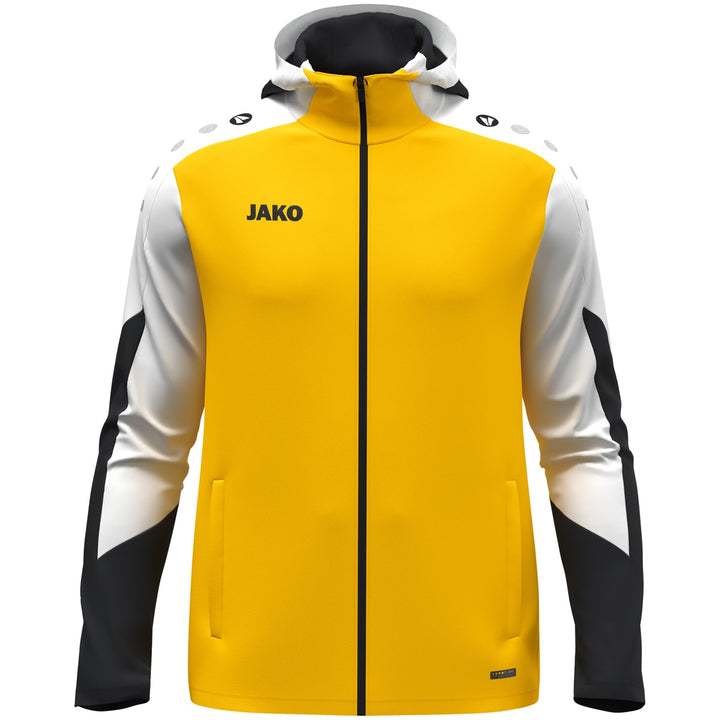 JAKO Kapuzenjacke Dynamic - gelb/weiß/schwarz (305)
