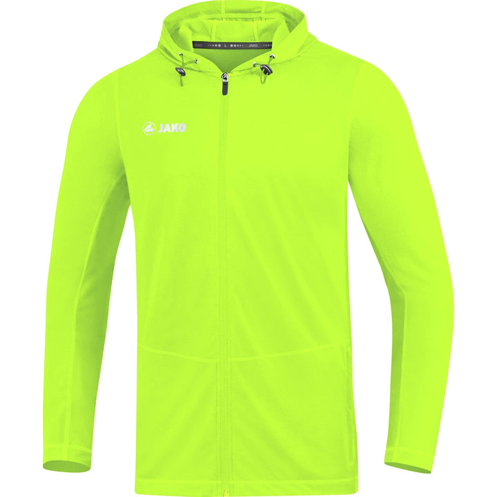 JAKO Kapuzenjacke Run 2.0 - neongrün (25)