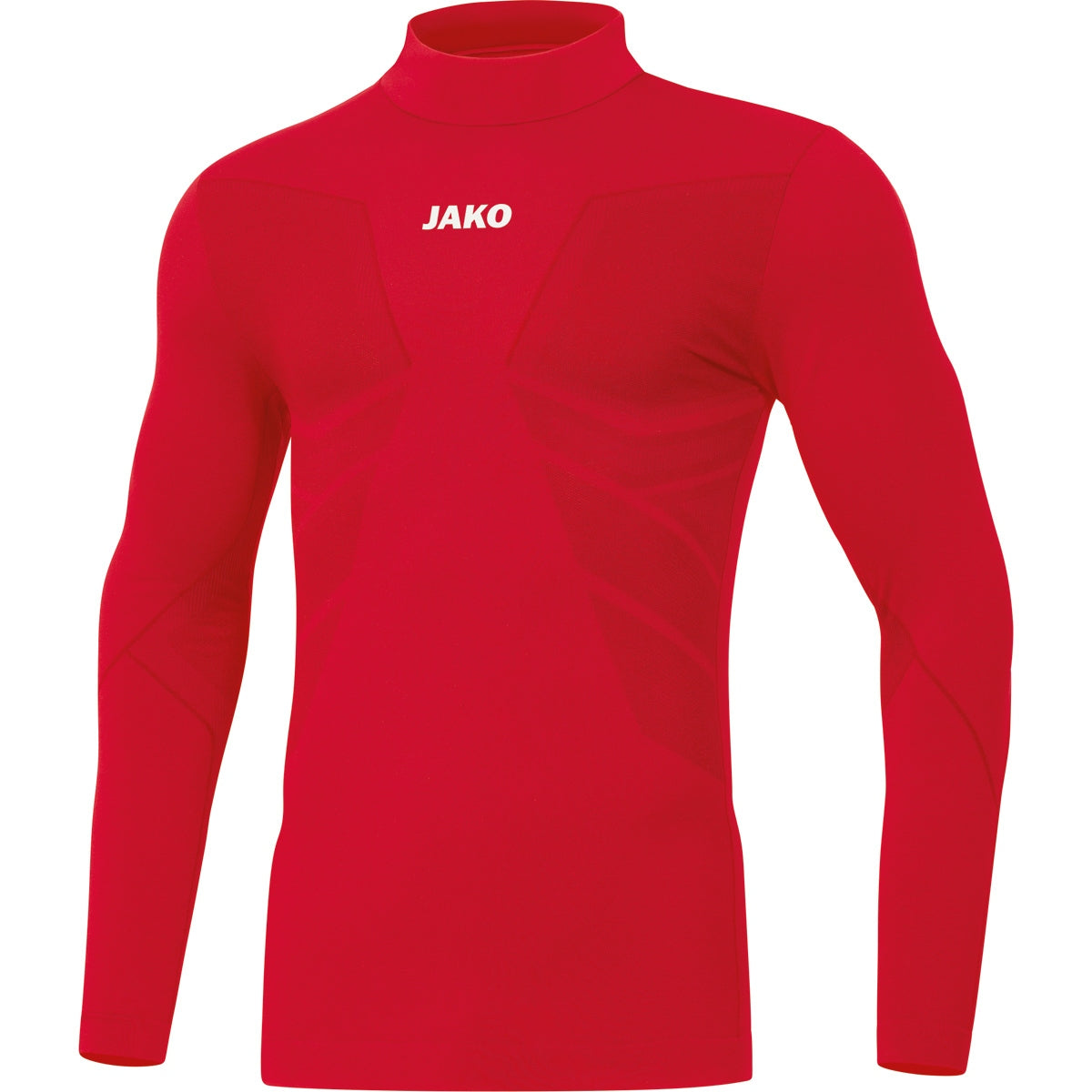 JAKO Turtleneck Comfort 2.0 - sportrot (01)