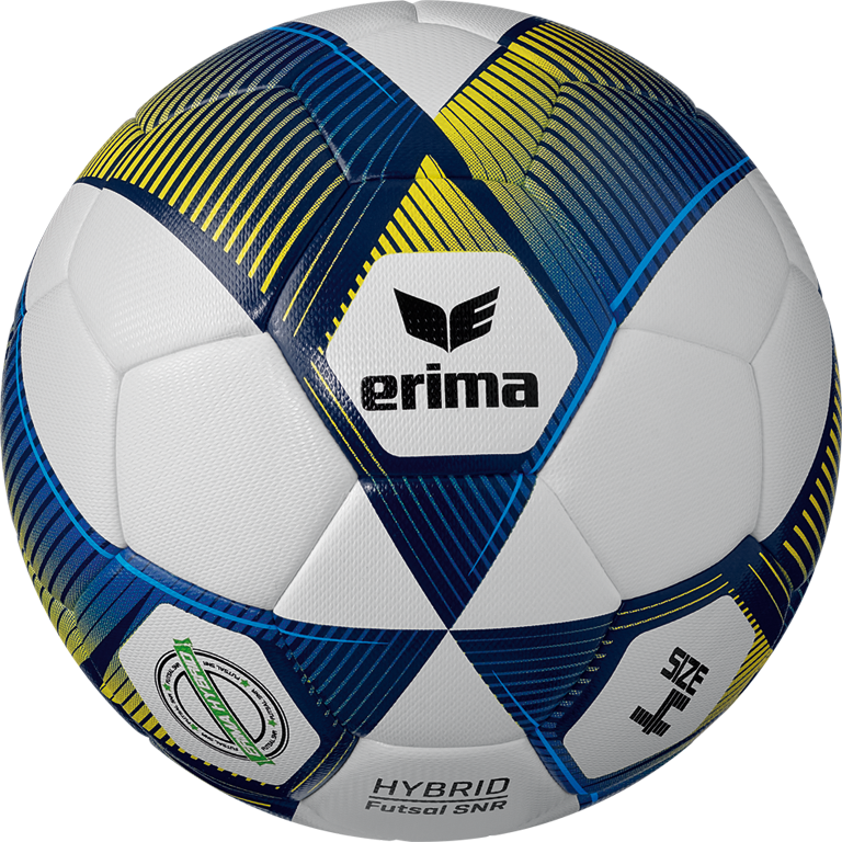 ERIMA HYBRID FUTSAL - Navy - Gelb