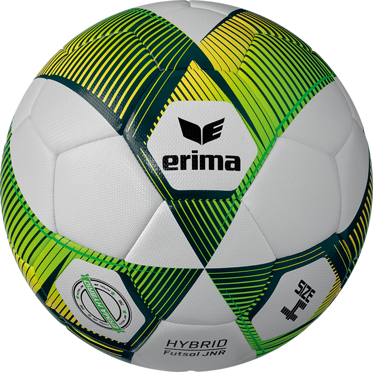 ERIMA HYBRID FUTSAL Kinder - Grün - Gelb