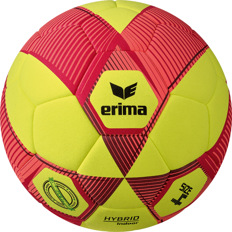 ERIMA HYBRID INDOOR Kinder - Gelb - Rot