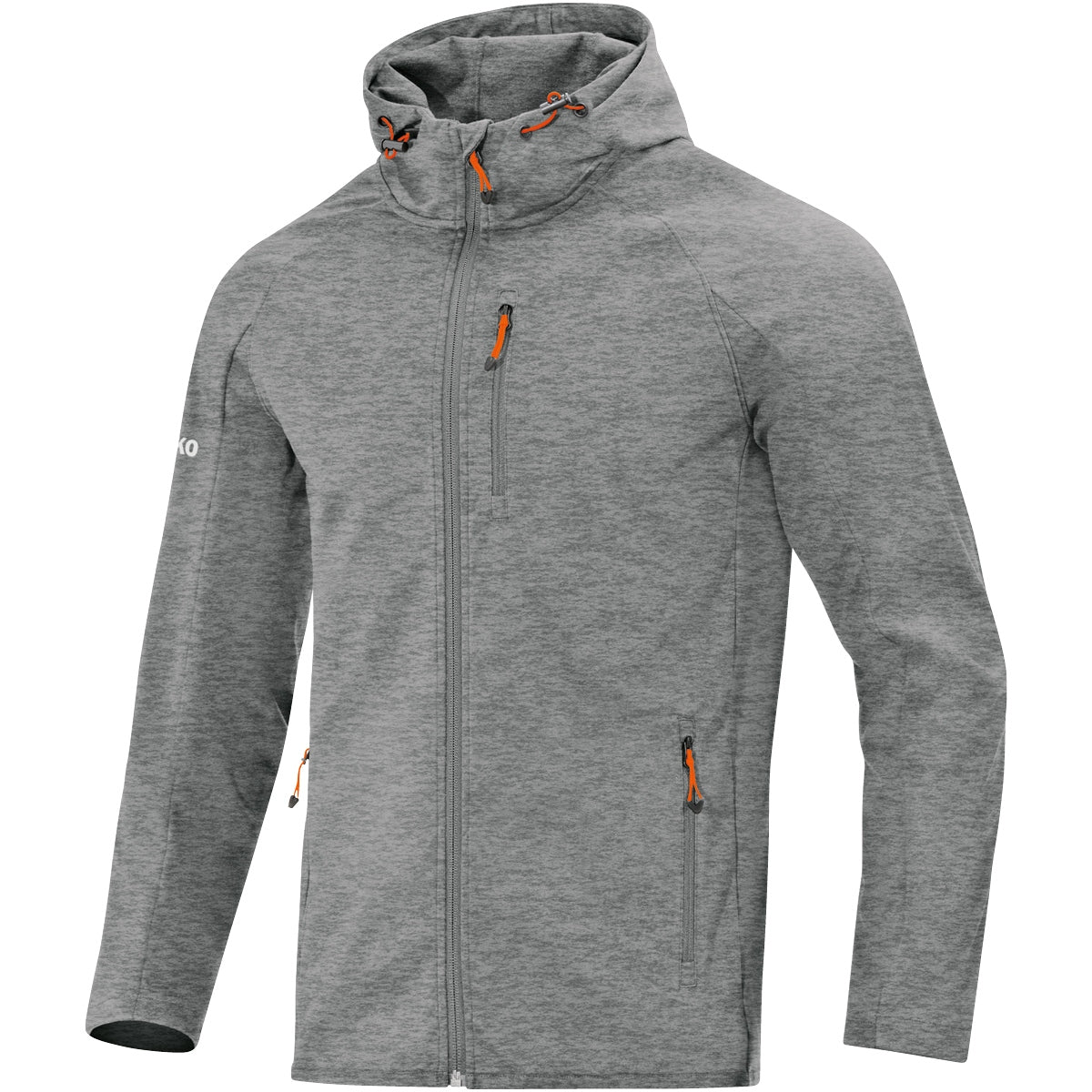 JAKO Softshelljacke Light - grau meliert (40)