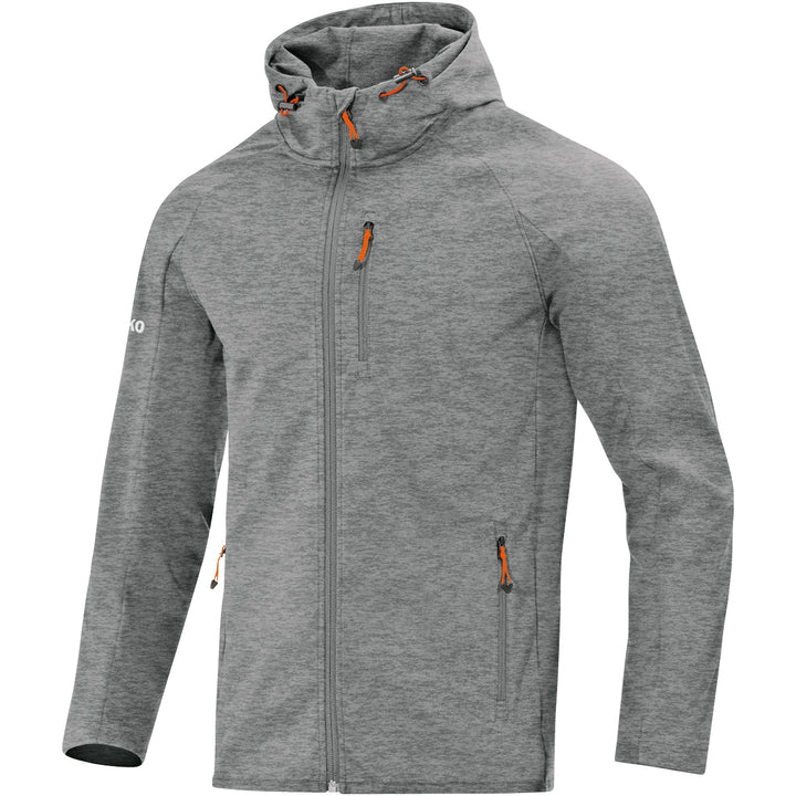 JAKO Softshelljacke Light - grau meliert (40)
