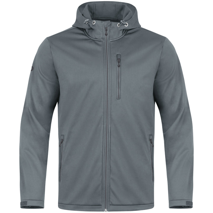 JAKO Softshelljacke Premium - steingrau (840)