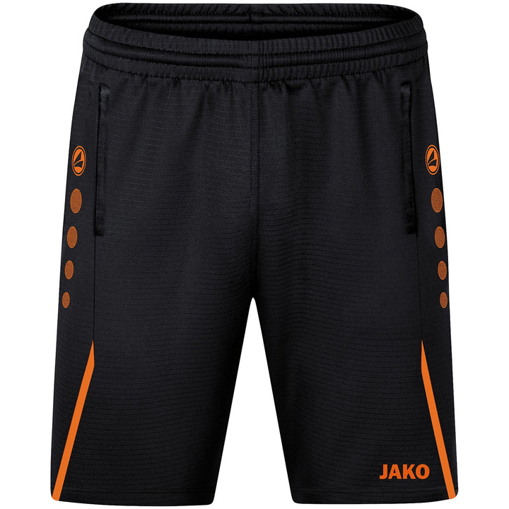 JAKO Trainingsshort Challenge - schwarz/neonorange (807)