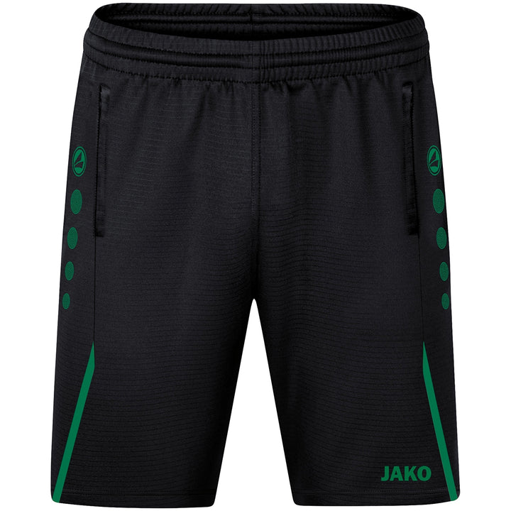 JAKO Trainingsshort Challenge - schwarz/sportgrün (813)