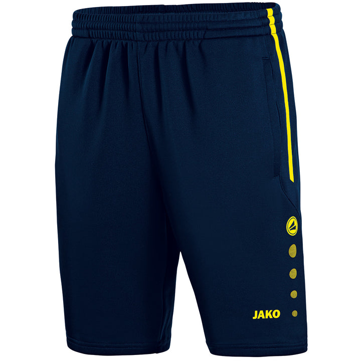 JAKO Trainingsshort Active - marine/neongelb (89)