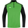JAKO Ziptop Performance - soft green/schwarz (221)