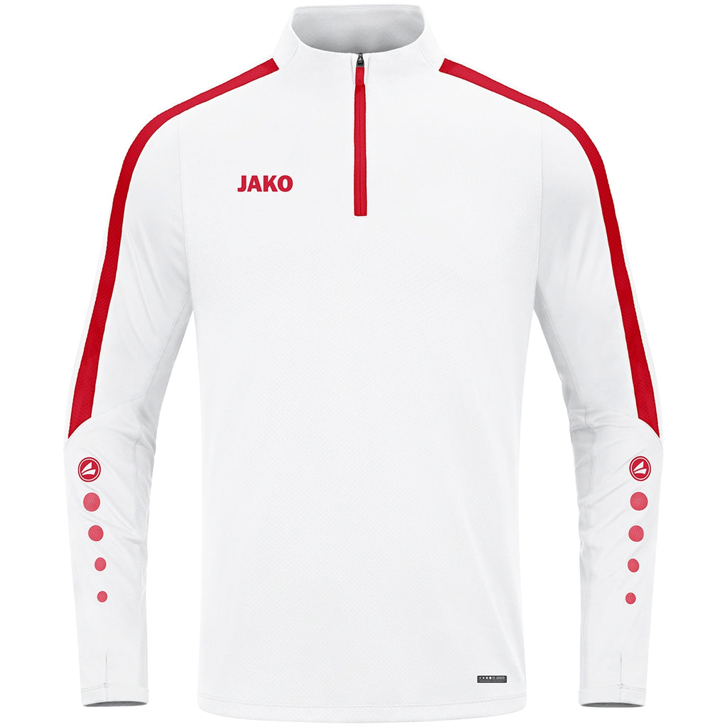 JAKO Ziptop Power - weiß/rot (004)
